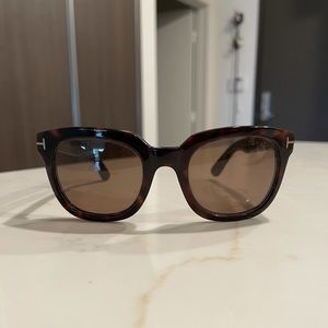 TOM FORD Campbell Sunglasses TF198 56J Havana